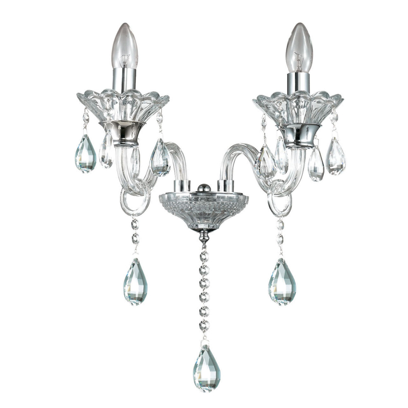 Бра Ideal Lux Colossal AP2 Trasparente 114200 Бра Ideal Lux Colossal AP2 Trasparente 114200