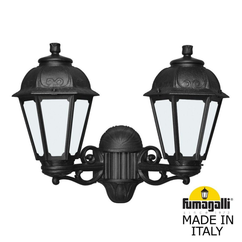 Уличный настенный светильник Fumagalli K22.141.000.AYF1R Уличный настенный светильник Fumagalli K22.141.000.AYF1R