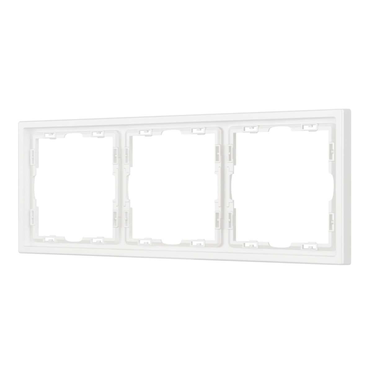 Рамка пластиковая Arlight FRM-NOBE-SFPL-3-WH 054219