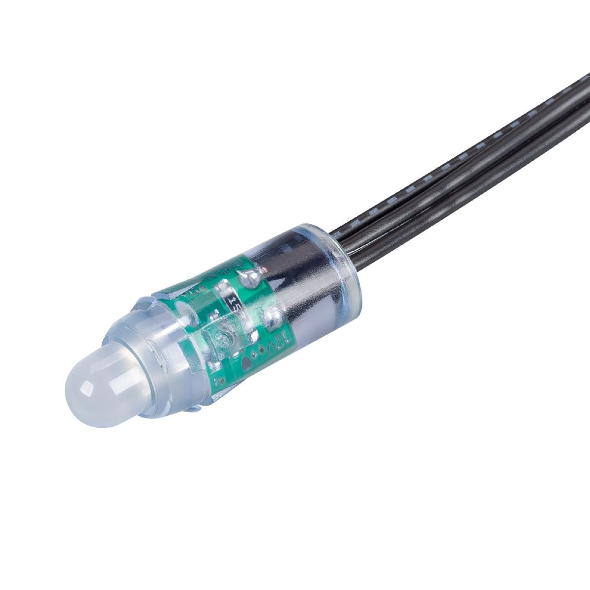 Модуль герметичный Arlight ARL-UVR-D12 12V Green (0.3W, IP67, 90 deg) 043431