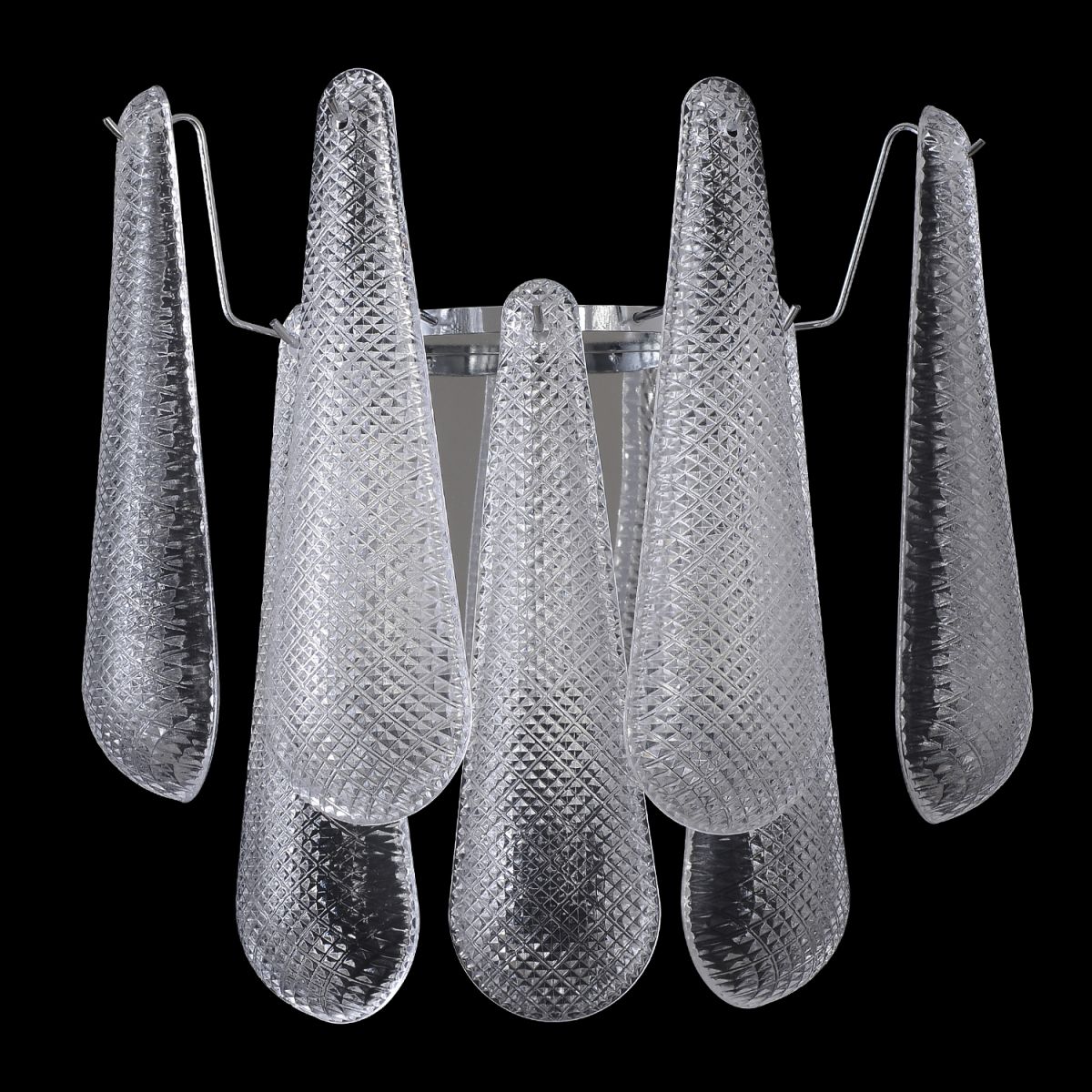 Настенный светильник Crystal Lux FONTAIN AP2 CHROME