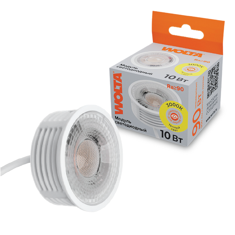Светодиодный модуль Wolta WDL-MR16-220V10W3K-LC