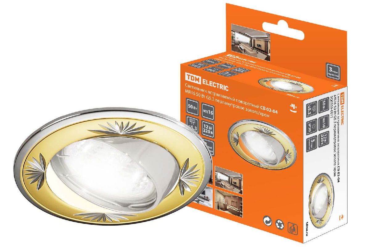 Встраиваемый светильник TDM Electric СВ 02-04 SQ0359-0011 Встраиваемый светильник TDM Electric СВ 02-04 SQ0359-0011