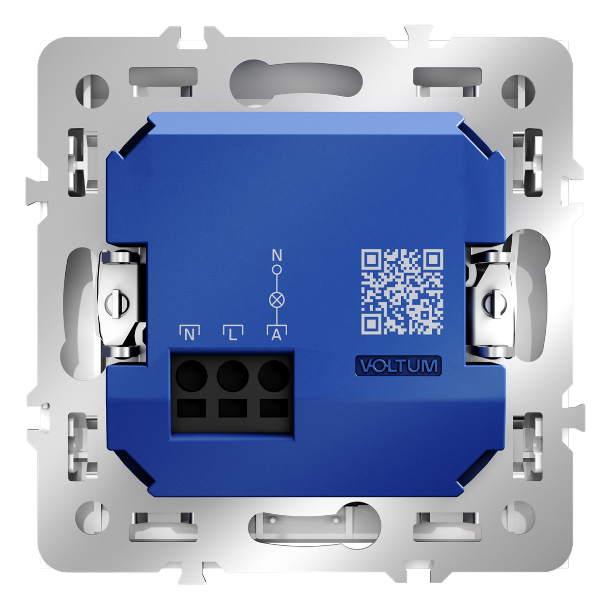 Выключатель встраиваемый Voltum S70 карточный 16А, (белый глянцевый) VLS010701