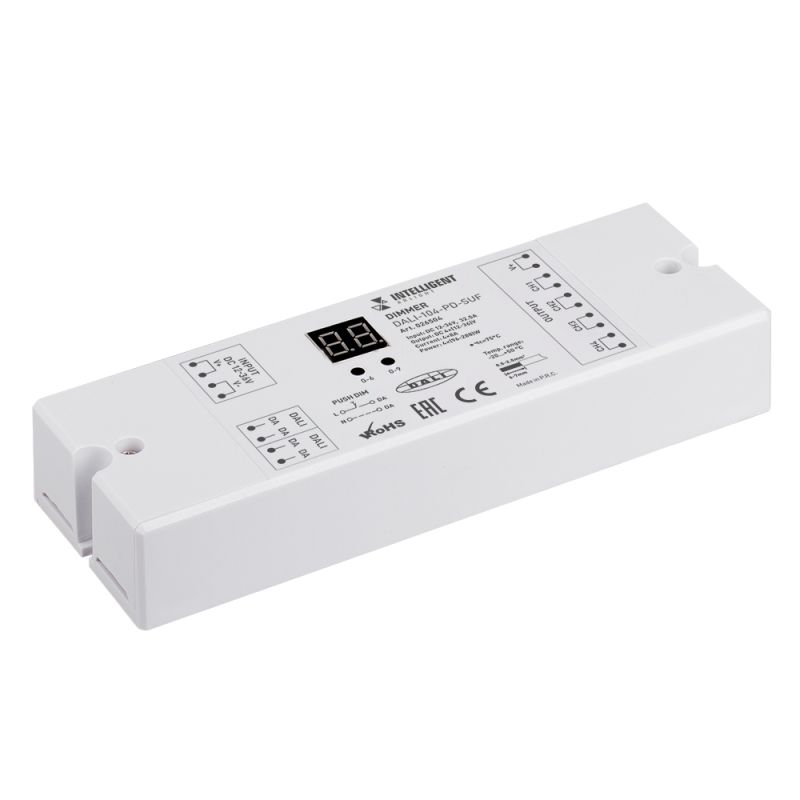 Диммер Arlight Dali-104-PD-SUF (12-36V, 4х8А) 026504 Диммер Arlight Dali-104-PD-SUF (12-36V, 4х8А) 026504