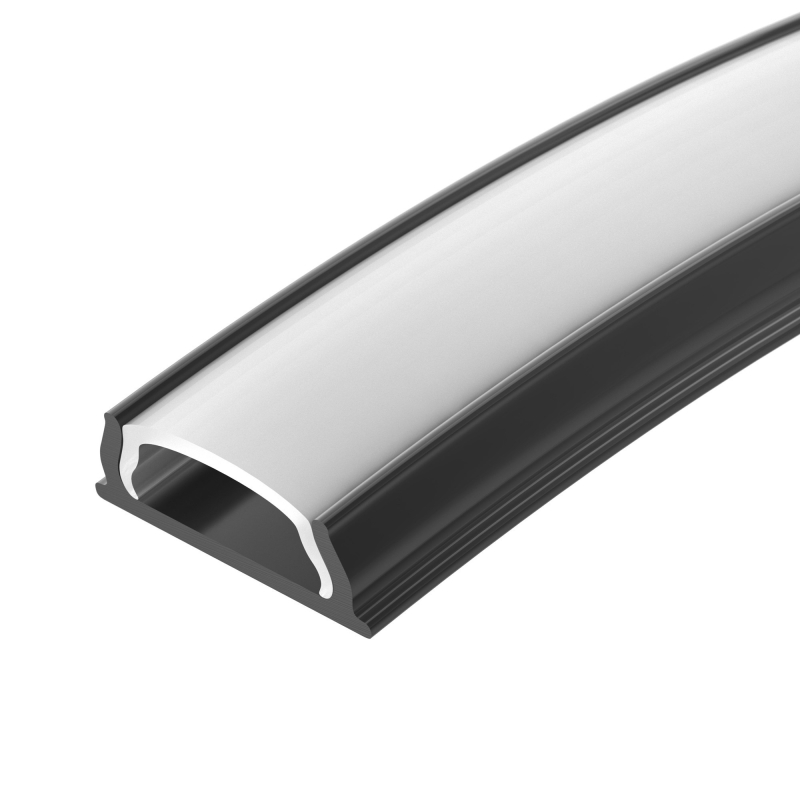 Алюминиевый профиль Arlight ARH-BENT-W11-2000 ANOD BLACK 039583 Алюминиевый профиль Arlight ARH-BENT-W11-2000 ANOD BLACK 039583