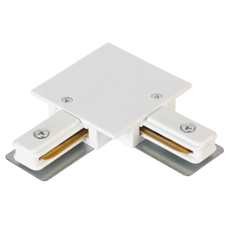 Коннектор L-образный Crystal Lux CLT 0.2211 03 WH Коннектор L-образный Crystal Lux CLT 0.2211 03 WH