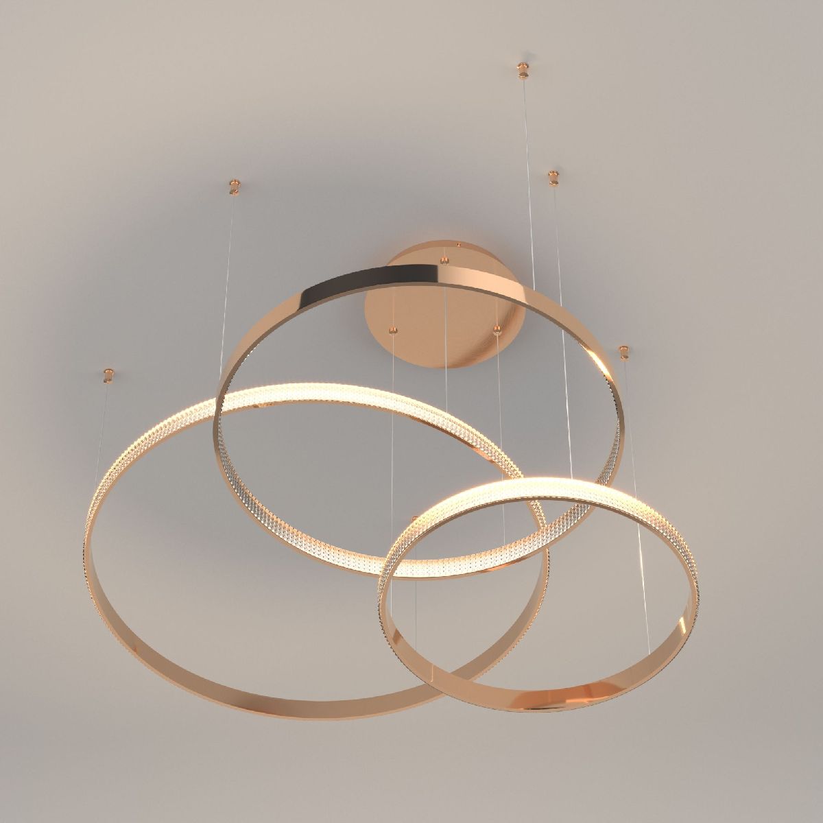 Подвесная люстра Eurosvet Posh 90175/3 медный a045413 Подвесная люстра Eurosvet Posh 90175/3 медный a045413