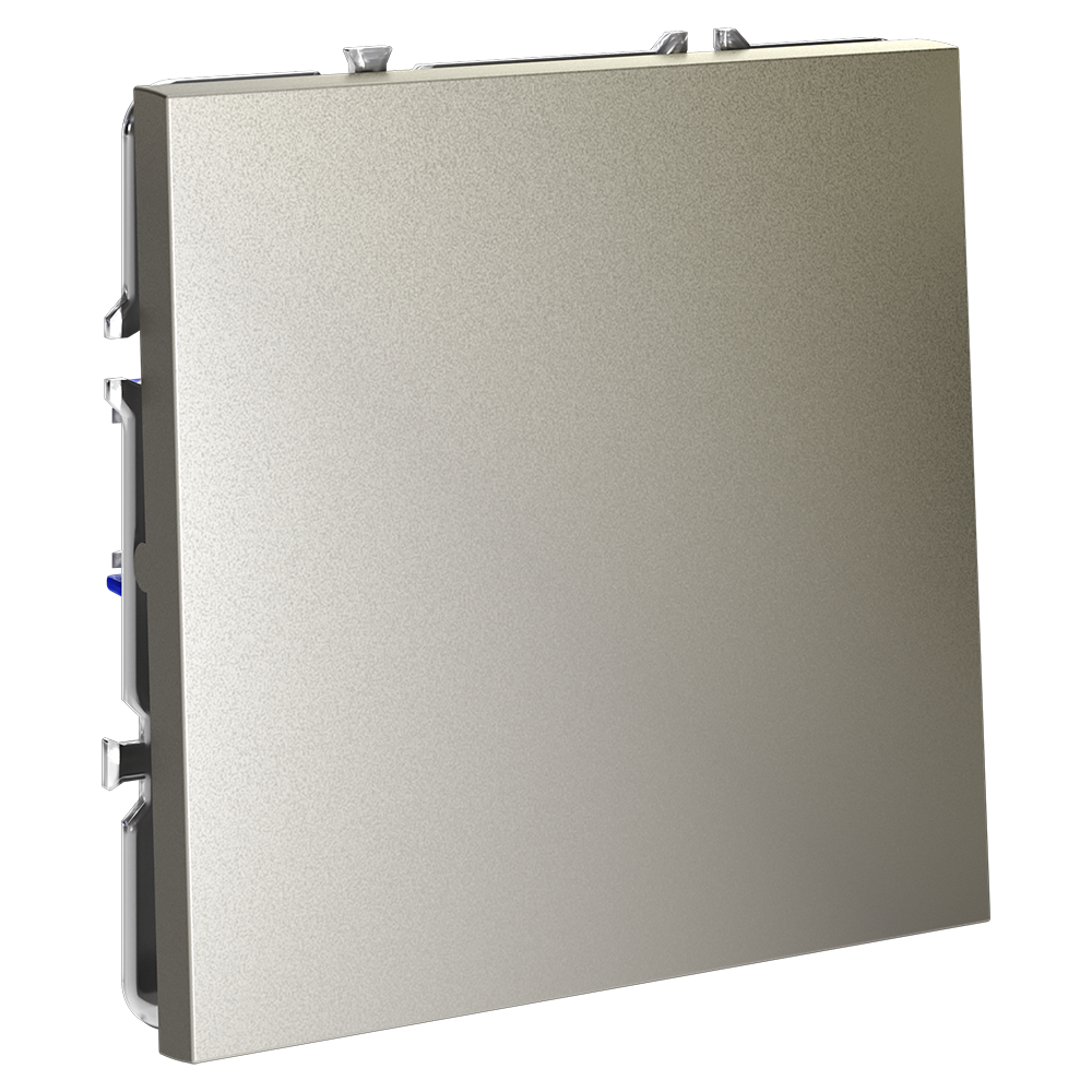 Выключатель с самовозвратом одноклавишный Voltum S70 VLS010604 (шелк)