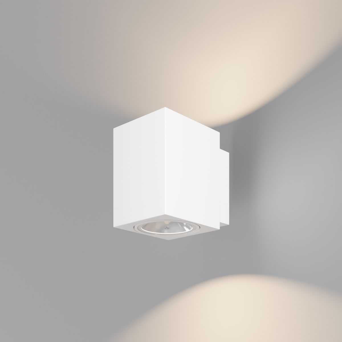 Уличный настенный светильник Maytoni Block O507WL-L10W3K