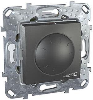 Диммер поворотный Schneider Electric Unica для ламп накаливания и галогенных 40-1000W MGU5.512.12ZD Диммер поворотный Schneider Electric Unica для ламп накаливания и галогенных 40-1000W MGU5.512.12ZD