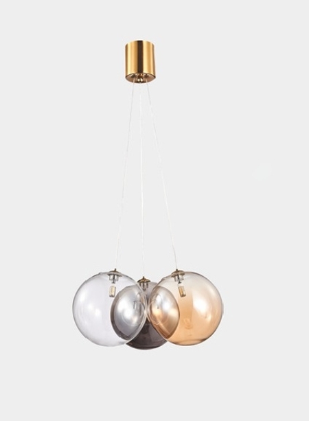 Подвесной светильник iLamp Drop 8110P/3 BR-MLT Подвесной светильник iLamp Drop 8110P/3 BR-MLT