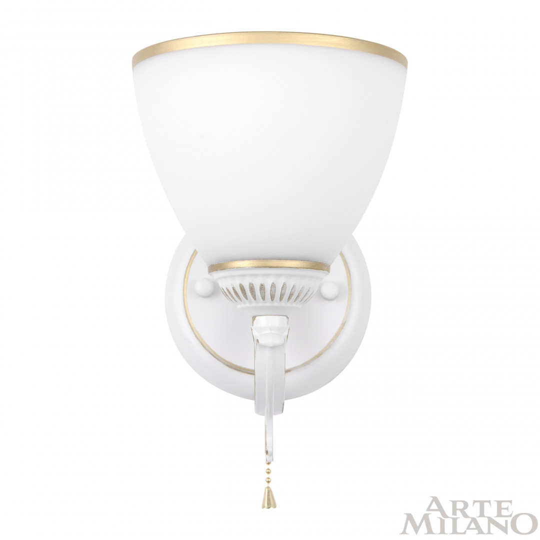 Бра Arte Milano 342837/1W WT+G Бра Arte Milano 342837/1W WT+G