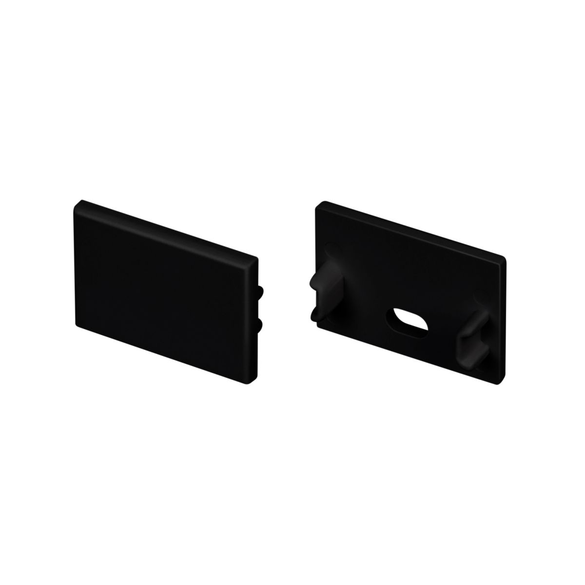 Комплект заглушек Arlight FANTOM-BENT-W21 BLACK (Пластик) 064567