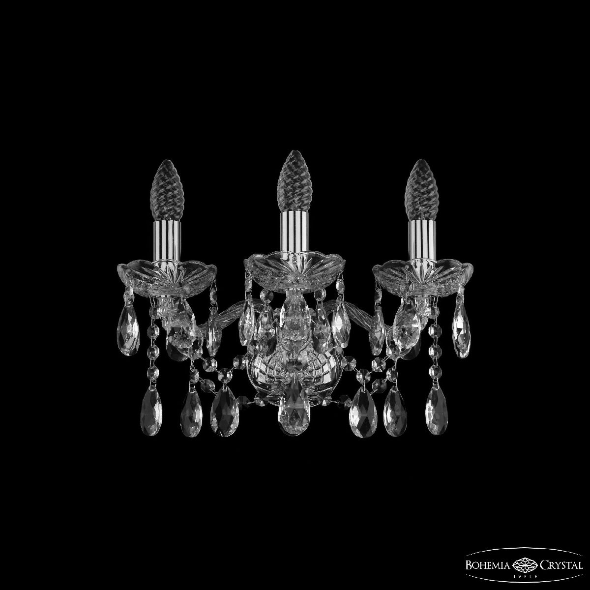 Бра Bohemia Ivele Crystal 1413B/3/141 Ni Бра Bohemia Ivele Crystal 1413B/3/141 Ni