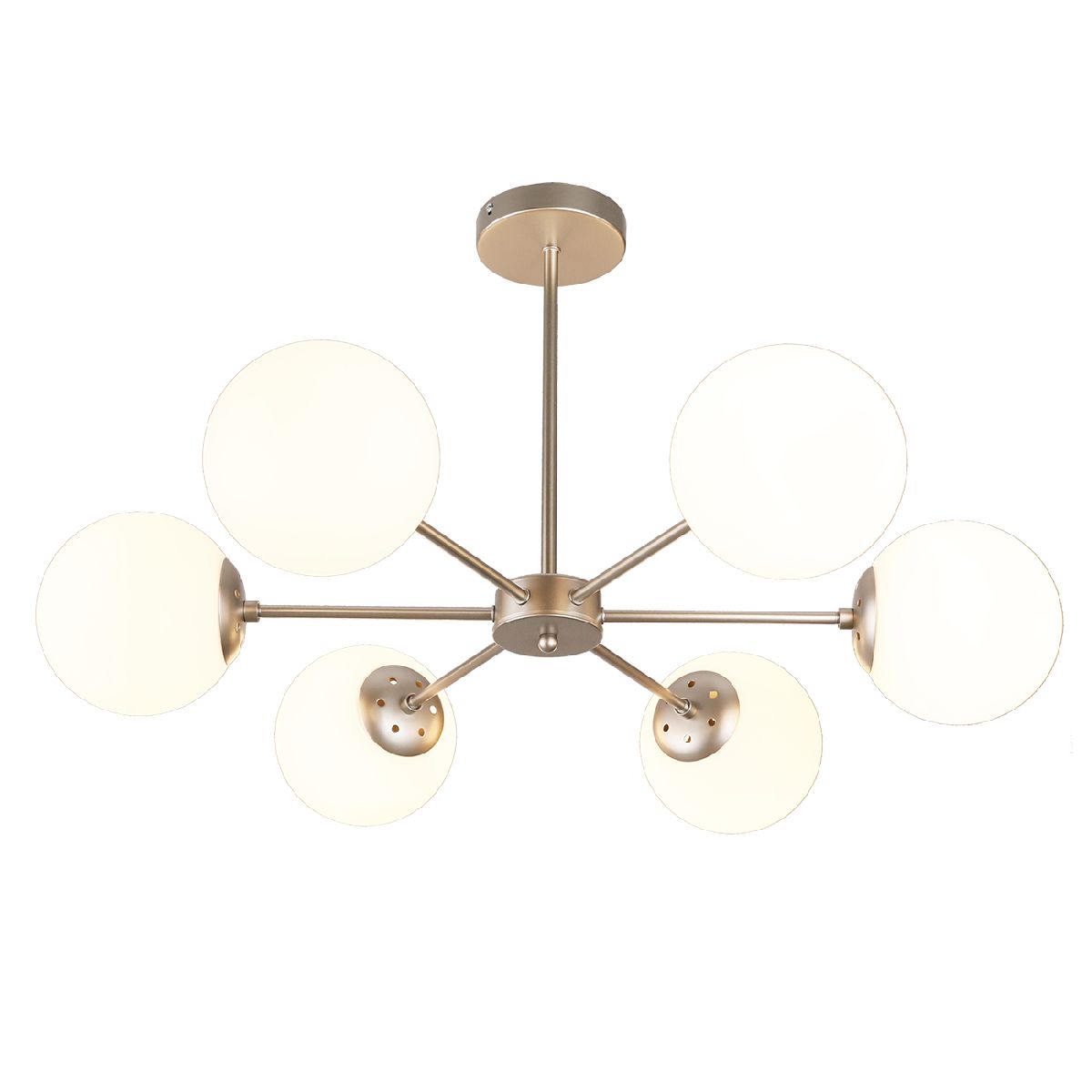 Люстра на штанге Escada Ethereal 2110/6P Nickel Люстра на штанге Escada Ethereal 2110/6P Nickel