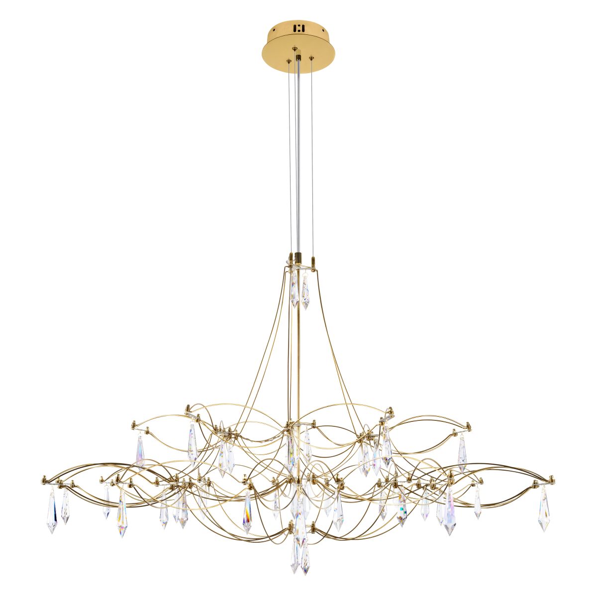 Подвесная люстра Loft IT Mira 10590/1000 Gold Asfour