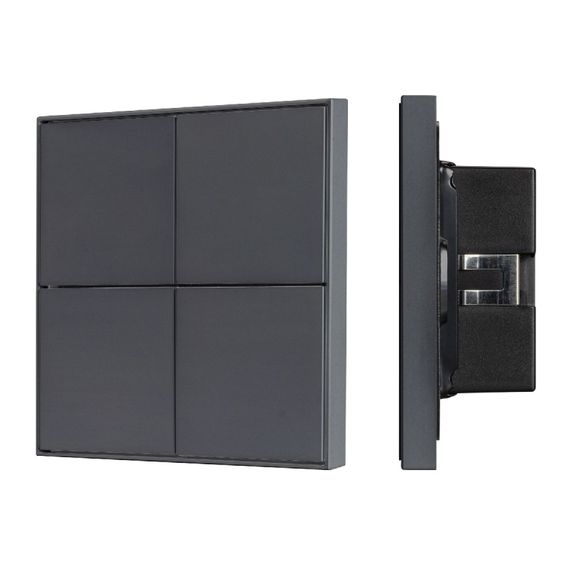 Кнопочная панель Arlight KNX-304-23-IN Black BUS, Frame 039667 Кнопочная панель Arlight KNX-304-23-IN Black BUS, Frame 039667