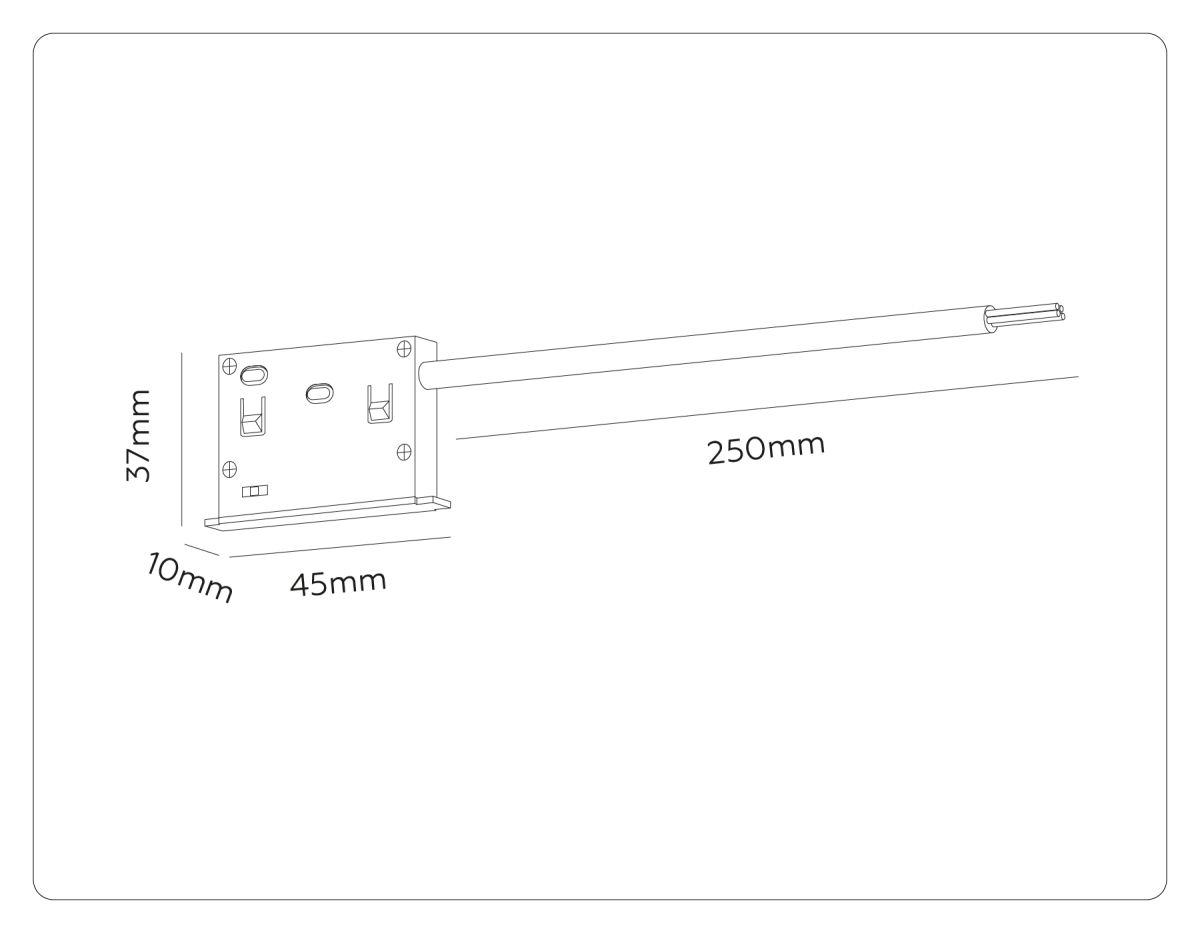 Ввод питания Ambrella Light Magnetic GL2024