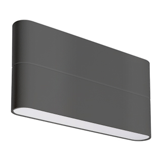 Уличный настенный светильник Arlight SP-FLAT-S175x90-2x5W Day4000-MIX (Черный, 75 deg, 230V) (IP65 Металл) 063611