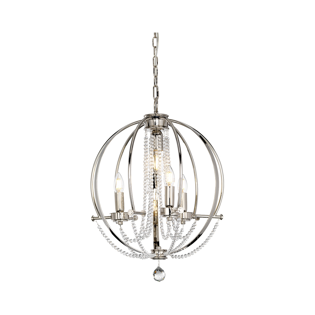 Подвесная люстра Elstead Lighting CASSIE4 Подвесная люстра Elstead Lighting CASSIE4