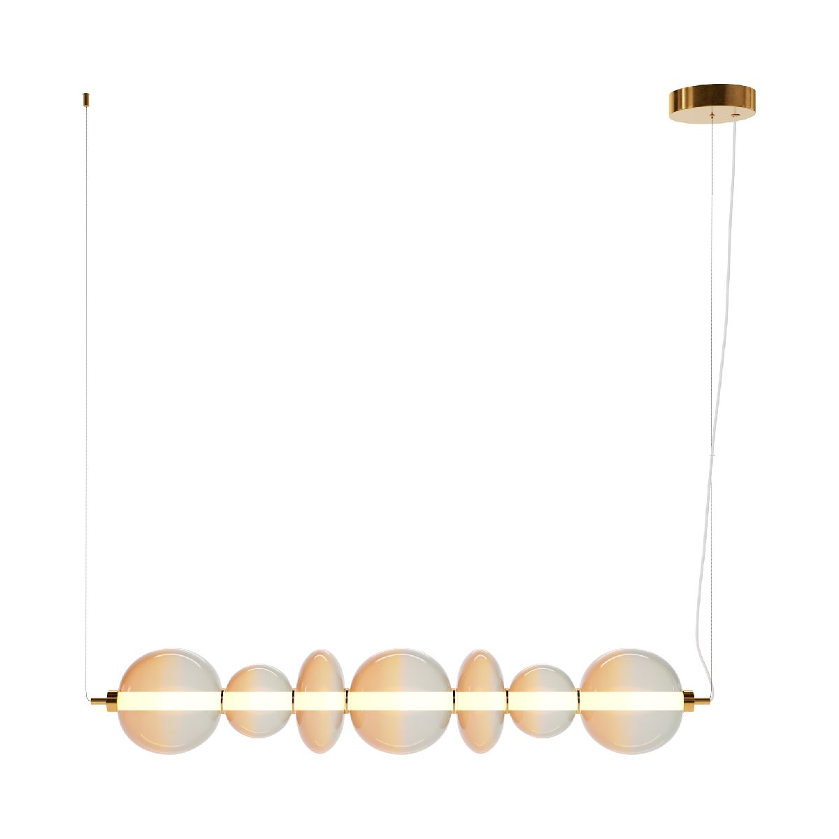 Подвесная люстра Maytoni Futuro MOD307PL-L40BS3K Подвесная люстра Maytoni Futuro MOD307PL-L40BS3K