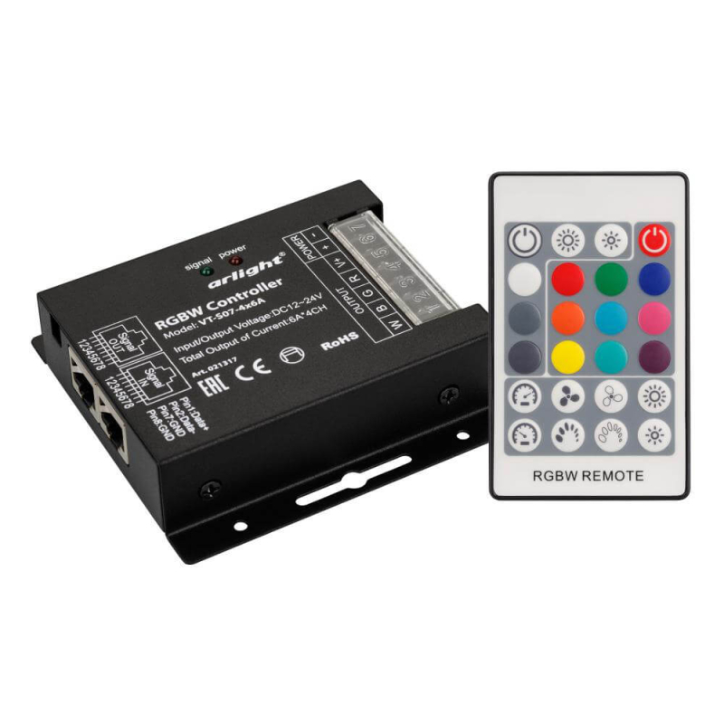 Контроллер Arlight VT-S07-4x6A 021317 Контроллер Arlight VT-S07-4x6A 021317