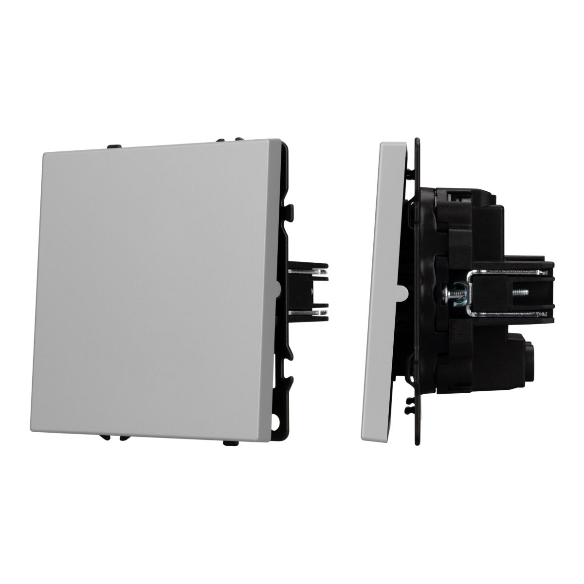 Механизм выключателя одноклавишный перекрёстный Arlight SWT-NOBE-MKX1-SFPL-IS (230V, 10A) 059429