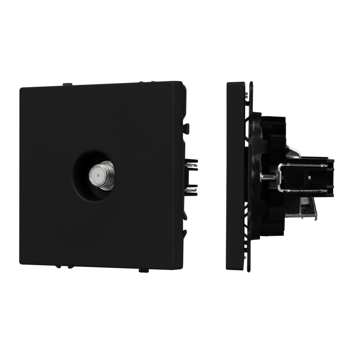 Механизм спутниковой розетки Arlight SCT-NOBE-MST1-SFPL-BK (SAT) (Черный оникс) 054297