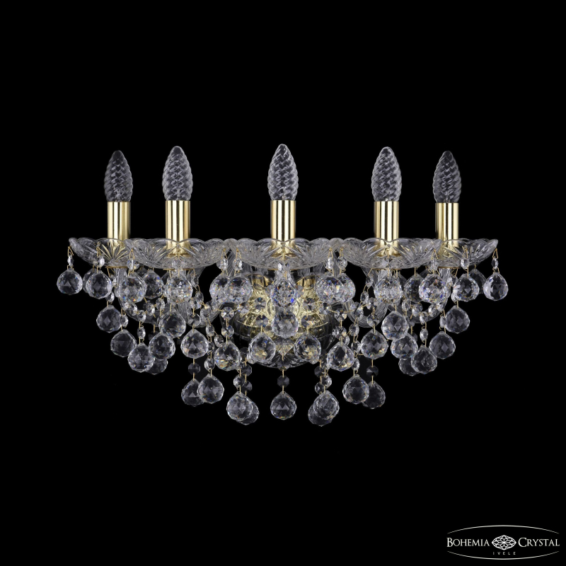 Бра Bohemia Ivele Crystal 1409B/5/160/XL G Бра Bohemia Ivele Crystal 1409B/5/160/XL G