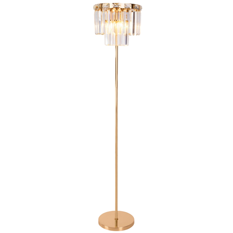 Торшер Eurosvet Elegante 01137/3 золото/прозрачный хрусталь Strotskis a060649 Торшер Eurosvet Elegante 01137/3 золото/прозрачный хрусталь Strotskis a060649