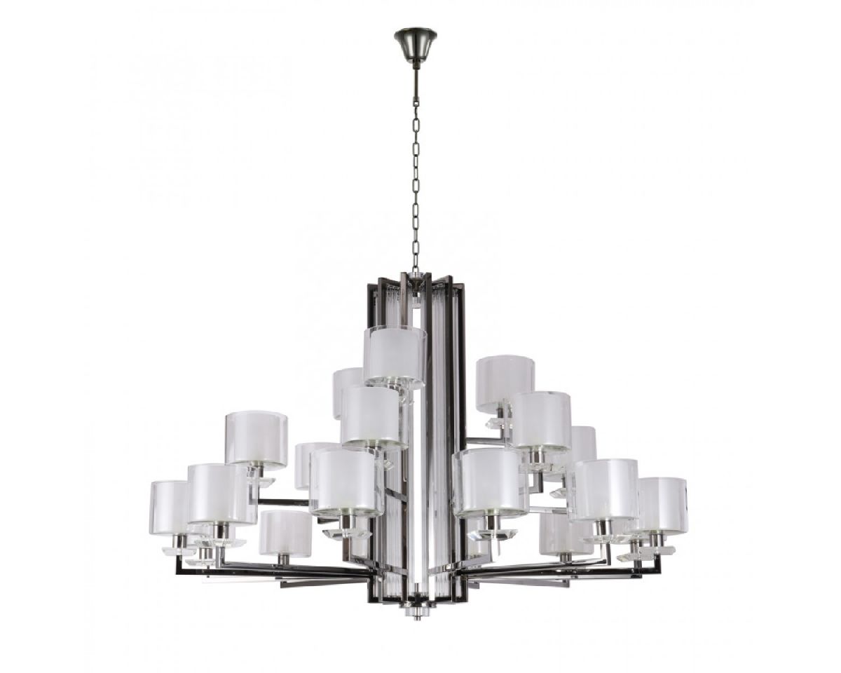 Подвесная люстра Newport 4400 4412+6+3/C black glossy М0068531 Подвесная люстра Newport 4400 4412+6+3/C black glossy М0068531