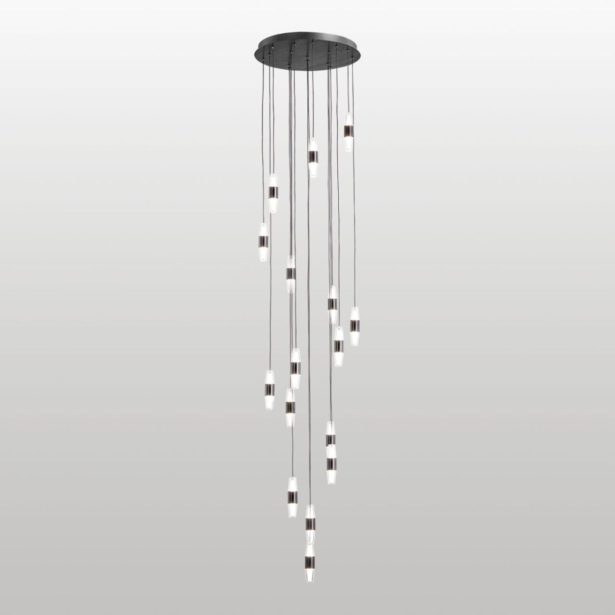 Каскадная люстра Lussole Hopkins LSP-7401