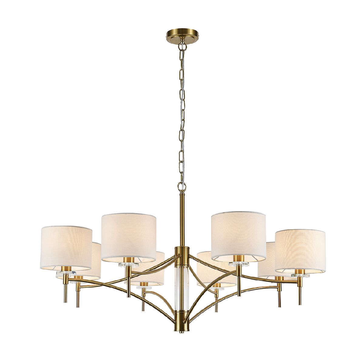 Подвесная люстра Indigo Boheme 13031/8P Brass V000526 Подвесная люстра Indigo Boheme 13031/8P Brass V000526