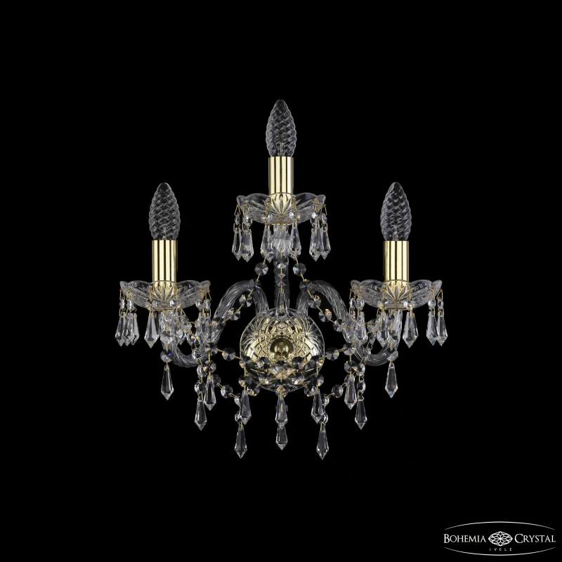 Бра Bohemia Ivele Crystal 1403B/2+1/160 G Бра Bohemia Ivele Crystal 1403B/2+1/160 G