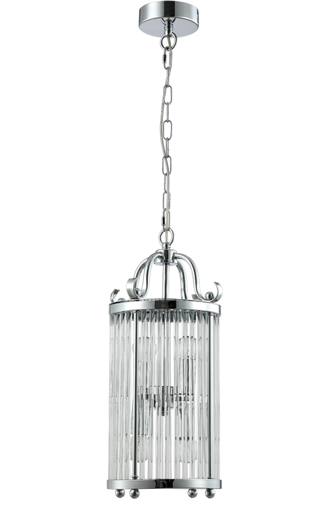 Подвесной светильник Crystal Lux Tadeo TADEO SP4 D200 CHROME/TRANSPARENTE Подвесной светильник Crystal Lux Tadeo TADEO SP4 D200 CHROME/TRANSPARENTE