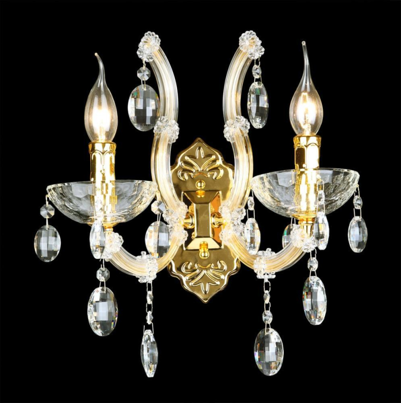 Бра Crystal Lux Hollywood AP2 Gold Бра Crystal Lux Hollywood AP2 Gold