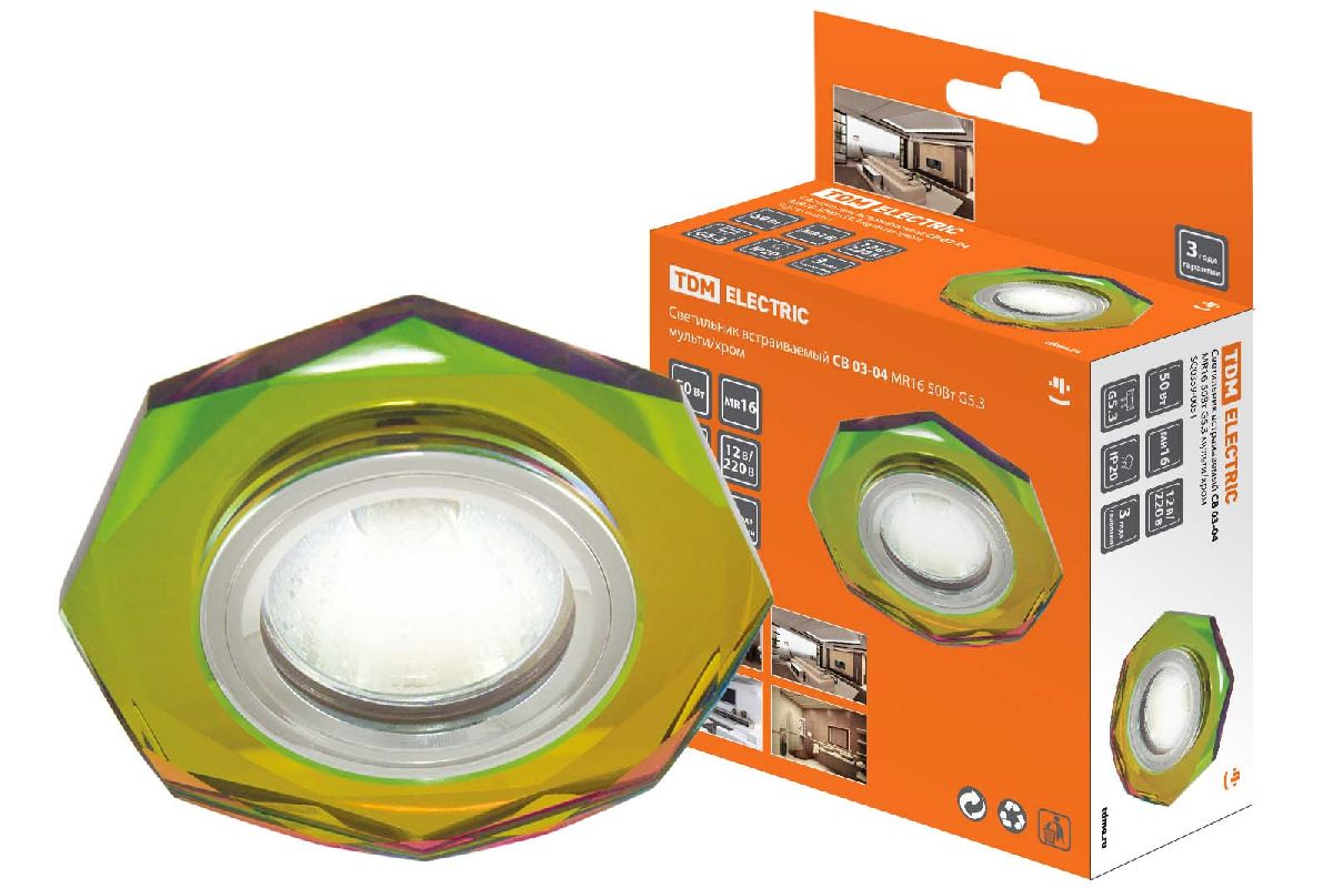 Встраиваемый светильник TDM Electric СВ 03-04 SQ0359-0051 Встраиваемый светильник TDM Electric СВ 03-04 SQ0359-0051
