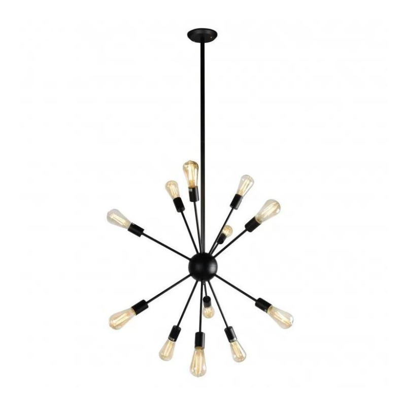 Подвесная люстра iLamp Twins Loft209-12B Подвесная люстра iLamp Twins Loft209-12B