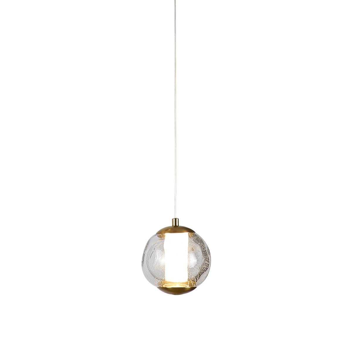 Подвесной светильник Delight Collection OD2437-1 gold/clear Подвесной светильник Delight Collection OD2437-1 gold/clear