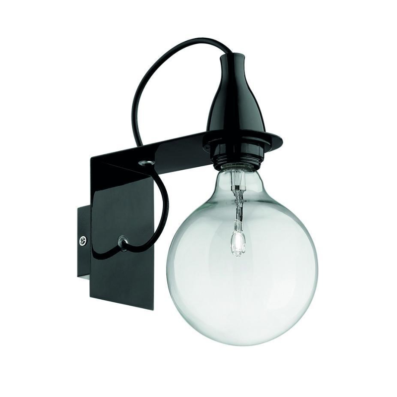 Бра Ideal Lux Minimal AP1 Nero 045214 Бра Ideal Lux Minimal AP1 Nero 045214