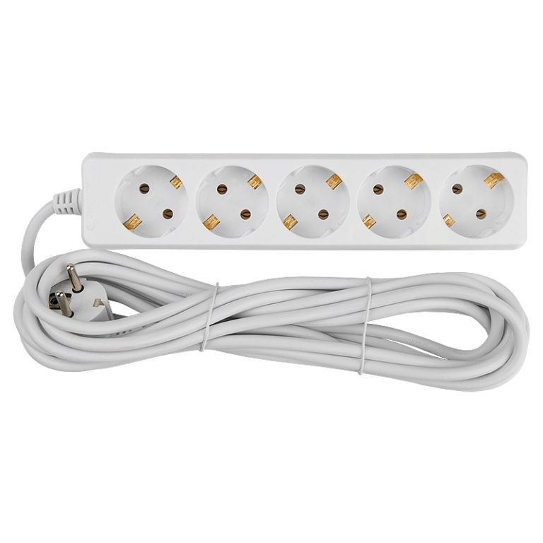 Удлинитель бытовой General GES-16-3x100-5-10m 470044