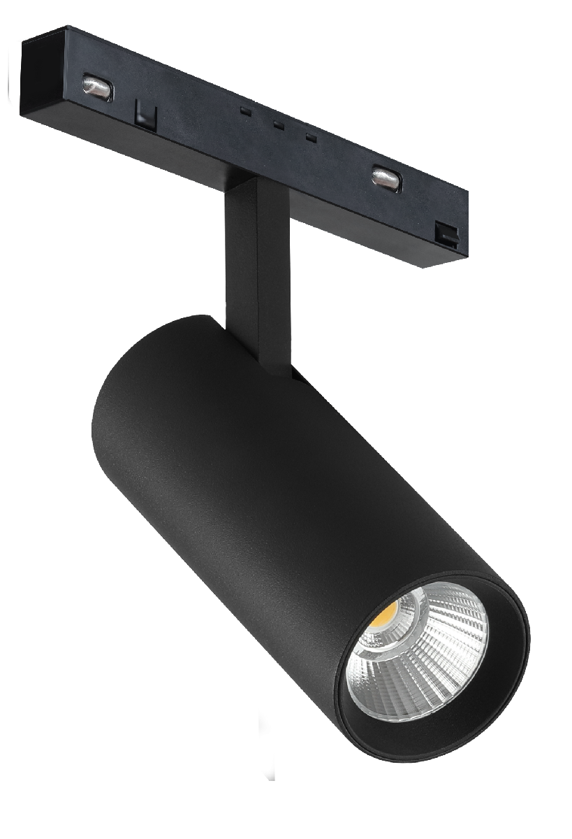 Трековый магнитный светильник iLedex Vision 4822-006-D55-18W-38DG-4000K-BK
