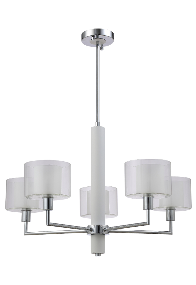 Люстра на штанге Crystal Lux MAESTRO SP-PL5 CHROME Люстра на штанге Crystal Lux MAESTRO SP-PL5 CHROME