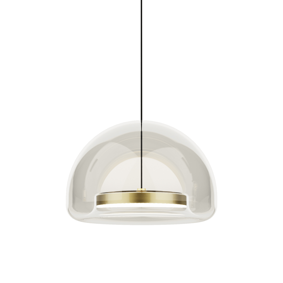 Подвесной светильник Delight Collection MD24030031-1A brass/clear Подвесной светильник Delight Collection MD24030031-1A brass/clear
