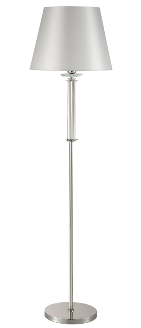 Торшер Crystal Lux Nicolas NICOLAS PT1 NICKEL/WHITE Торшер Crystal Lux Nicolas NICOLAS PT1 NICKEL/WHITE