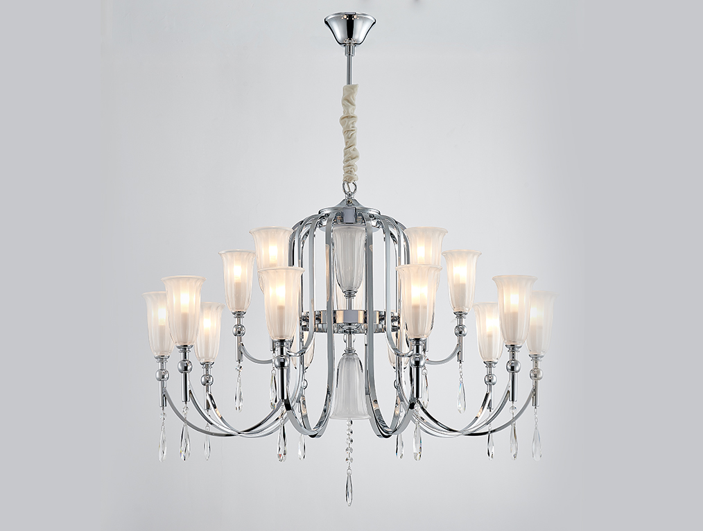 Подвесная люстра Newport 4800 4810+6/C chrome М0067684