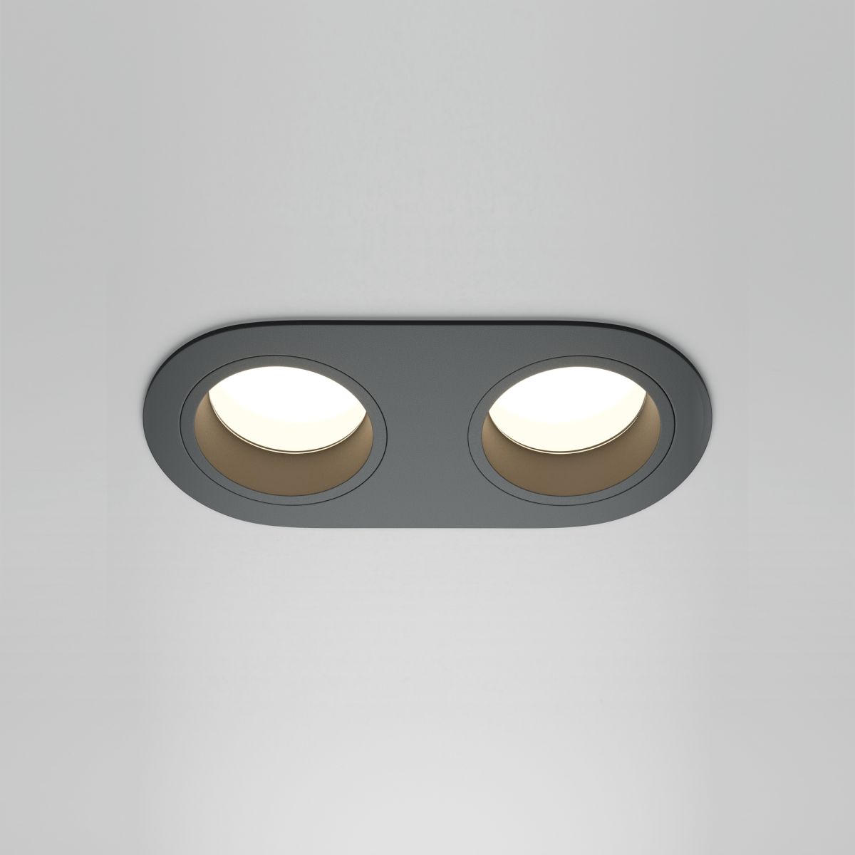 Встраиваемый светильник Maytoni Technical Share DL126-02-GU10-B