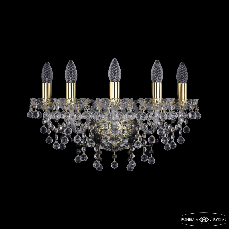 Бра Bohemia Ivele Crystal 1409B/5/160 G Бра Bohemia Ivele Crystal 1409B/5/160 G