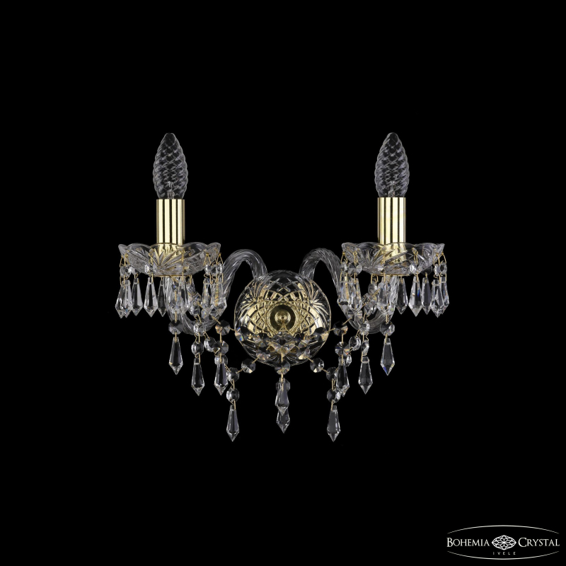 Бра Bohemia Ivele Crystal 1403B/2/141 G Бра Bohemia Ivele Crystal 1403B/2/141 G